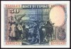 Billete 50 PESETAS - 15 de agosto de 1928, Velzquez, en calidad EBC