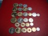 Colección completa de monedas españolas de 1975 a 2001 SC + Colección completa Euros españoles 1999 a 2009 SC