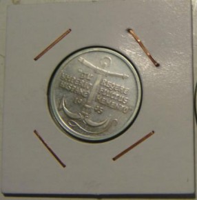 Moneda de 1 ECU de 1995, PLATA, con calidad SC
