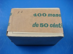 Caja 400 monedas 50 CNTIMOS 1966 estrella 67, con calidad SC